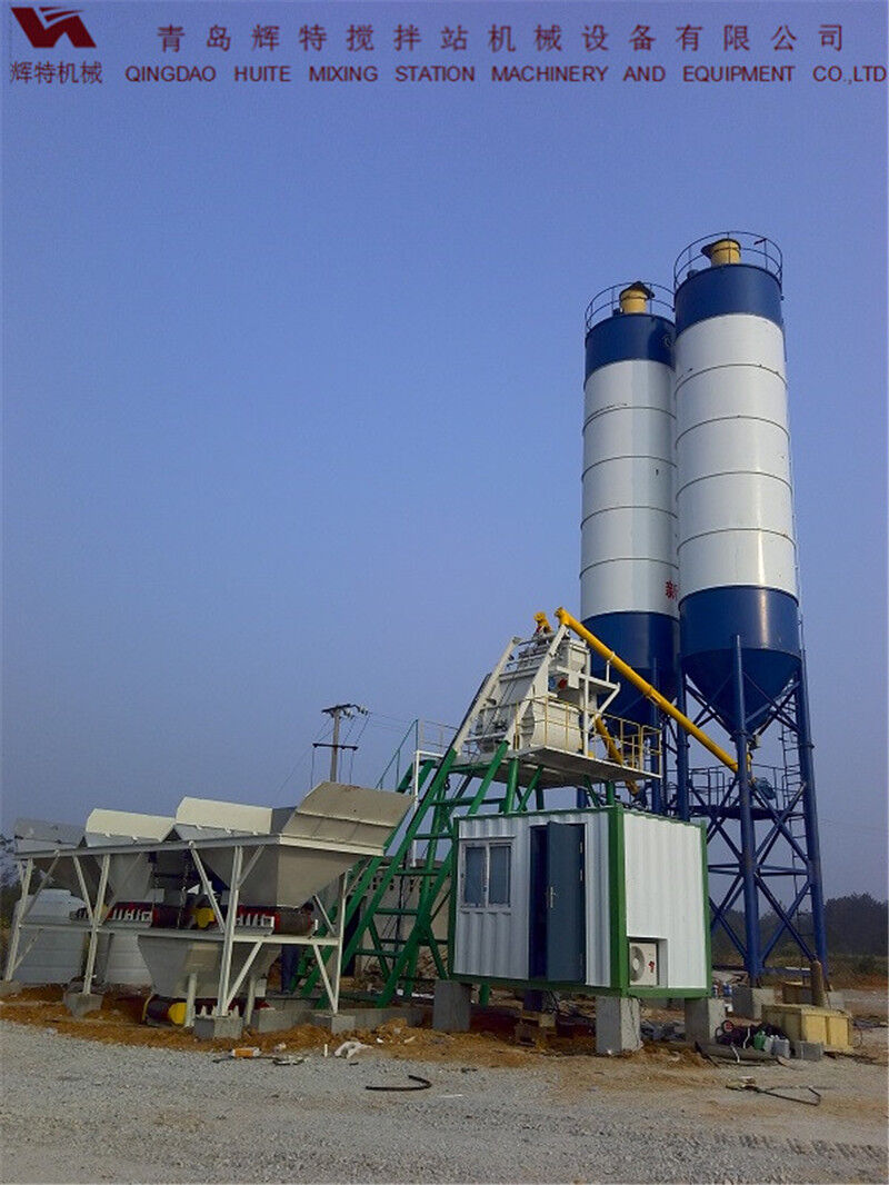 攪拌站HZS35易損件少，維護(hù)簡單，運(yùn)行費(fèi)用低