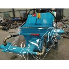 GYP-90Ⅱ液壓泵送濕噴機(jī)相比第一代泵送壓力高，輸送距離遠(yuǎn)