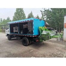  車載式雙噴頭濕噴機(jī)，車載式濕噴臺車，雙噴頭混凝土濕噴臺車