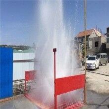 遼寧遼陽建筑工地全自動洗車機(jī)組圖