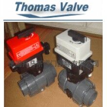 進口電動塑料球閥